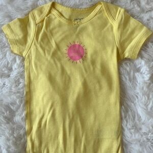 Carter's Yellow Bodysuit